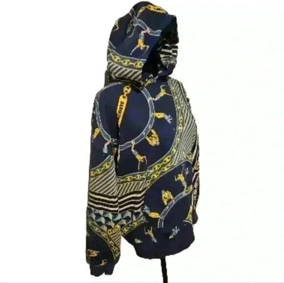 Lacoste Live RARE Unisex Gold Digger Limited Edition Streetwear Hoodie L - Picture 3 of 13